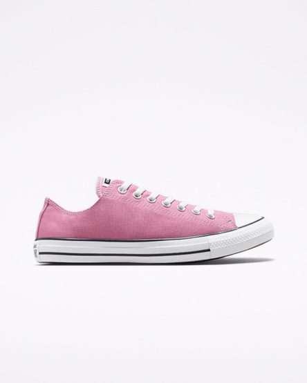 Women's Converse Chuck Taylor All Star Seasonal Color Low Top Shoes Pink | AU C690EZ